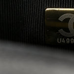 Grained Lambskin Quilted Mini Flap Black
