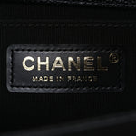 Caviar Quilted Medium Boy Flap Black