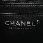 Lambskin Quilted Mini Rectangular Flap Black