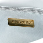 Lambskin Quilted Medium Chanel 19 Flap Light Blue