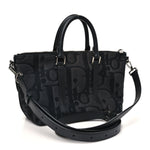 Maxi Oblique Jacquard Weekender 25 Black