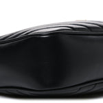 Calfskin Matelasse Monogram Lou Camera Bag Black