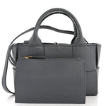 Nappa Maxi Intrecciato Arco Tote Thunder
