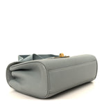 Grained Calfskin Teen Soft 16 Shoulder Bag Ice Blue