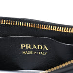 Soft Calfskin Arque Shoulder Bag Black
