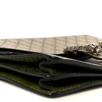 GG Supreme Monogram Snakeskin Medium Dionysus Shoulder Bag Green