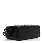 Nappa Intrecciato Mini Loop Camera Bag Black