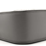 Calfskin GG Matelasse Shoulder Bag Dusty Grey Natural