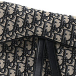 Oblique Saddle Bag Blue