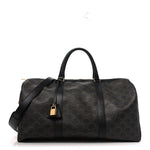Triomphe Canvas Medium Voyage Duffle Black