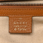 X DISNEY Mini Vintage GG Supreme Monogram Mickey Mouse Small Dome Backpack Beige Vintage Sun Oil