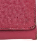 Saffiano Metal Oro Chain Wallet Peonia