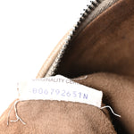 Nappa Intrecciato Stitched Small Shoulder Bag Taupe