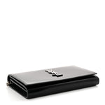Glazed Calfskin Cassandre Wallet On Chain WOC Black