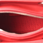 Lambskin Cannage Medium Lady Dior Red
