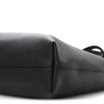 Calfskin Large Shopping Tote Black