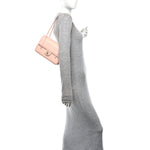 Shiny Caviar Preppy Coco Small Flap Light Pink