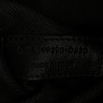 Linen Calfskin Rive Gauche Tote Black