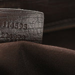 GG Plus Monogram Medium Joy Tote Dark Brown