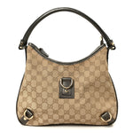 Monogram Medium Abbey D Ring Hobo Brown