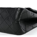 Aged Calfskin Quilted 2.55 Reissue 226 Flap Black