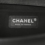 Calfskin Quilted Medium Boy Flap So Black