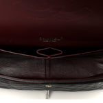 Caviar Quilted Maxi Double Flap Black