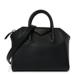 Sugar Goatskin Small Antigona Black