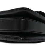 Lambskin Quilted Small Trendy CC Flap Dual Handle Bag Black
