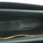Shiny Calfskin Teen Triomphe Petrol