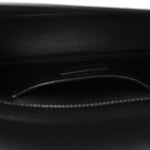 Shiny Calfskin Nano Pencil Bag Black