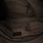 GG Supreme Monogram Medium Flat Messenger Bag Beige Brown