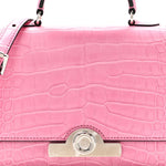 Matte Crocodile Rejane BB Pink