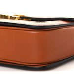 Textile Natural Calfskin Teen Triomphe White Tan