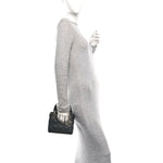 Lambskin Cannage Mini Lady Dior Black