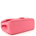 Caviar Quilted Mini Incognito Square Flap Pink