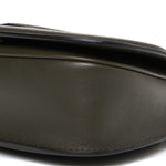 Roxy Calfskin Medium Blondie Top Handle Bag Forest Green