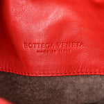 Nappa Intrecciato Large Hobo Red