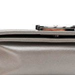 Galuchat Stingray Small Boy Flap Silver