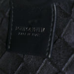 Calfskin Intrecciato Small Camera Bag Navy