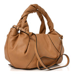 Calfskin Small Spy Dark Honey