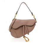 Grained Calfskin Saddle Bag With Strap Fard