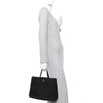 Zucchino Vitello Tote Black