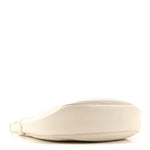Supple Calfskin Cuir Triomphe Heloise Shoulder Bag White