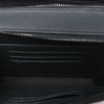 Calfskin Aerogram Alpha Wearable Wallet Black