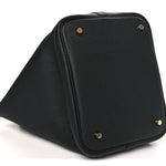Taurillon Clemence Picotin Lock 22 MM Black
