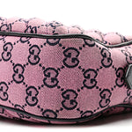 Monogram Multicolor Matelasse Diagonal Small GG Marmont Chain Shoulder Bag Pink Blue