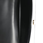 Box Calfskin Mini Voltaire Top Handle Bag Black