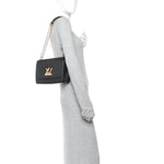 Epi Twist Shoulder Bag MM Black