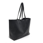 Calfskin Large Shopping Tote Black